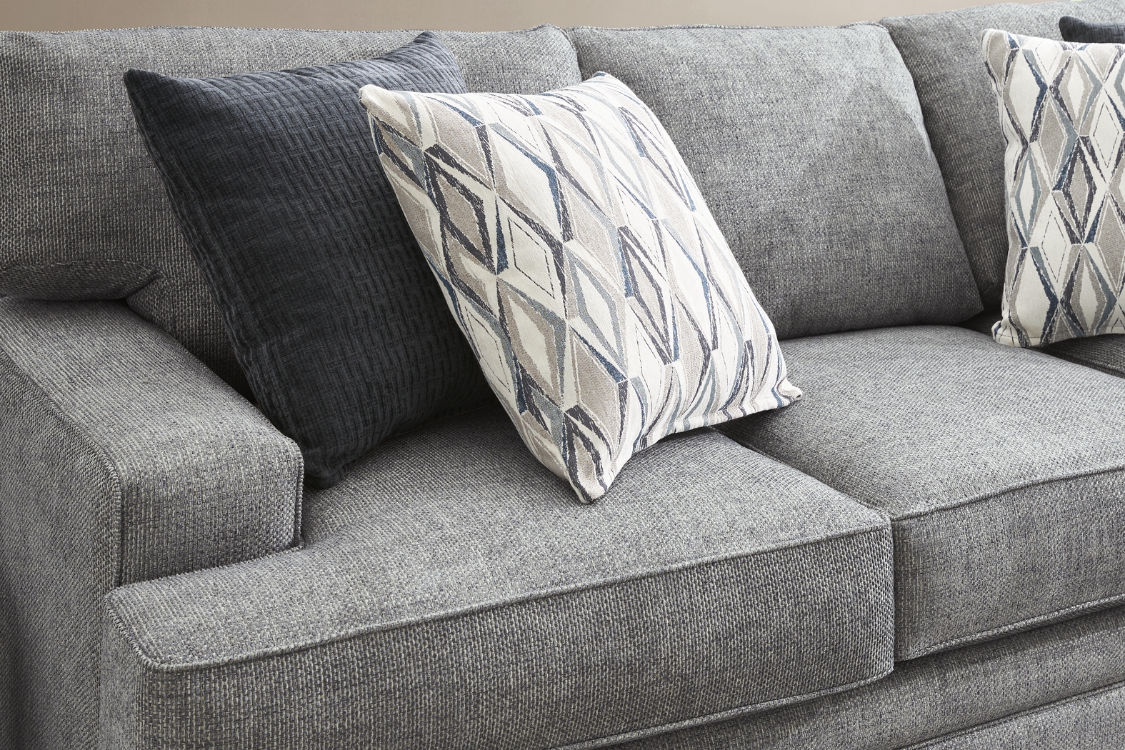 Morgan Falls Blue 9 Pc Living Room - Thumbnail - Image 4