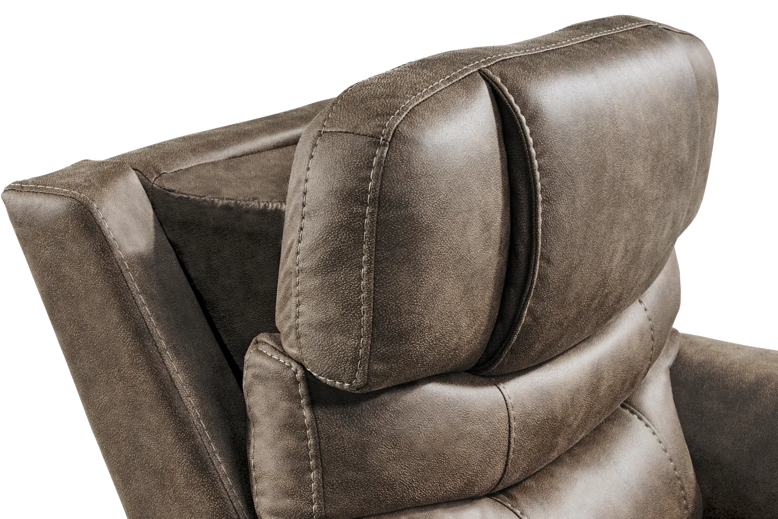 Morgan Hill Brown Triple Power Lift Recliner - Image 6