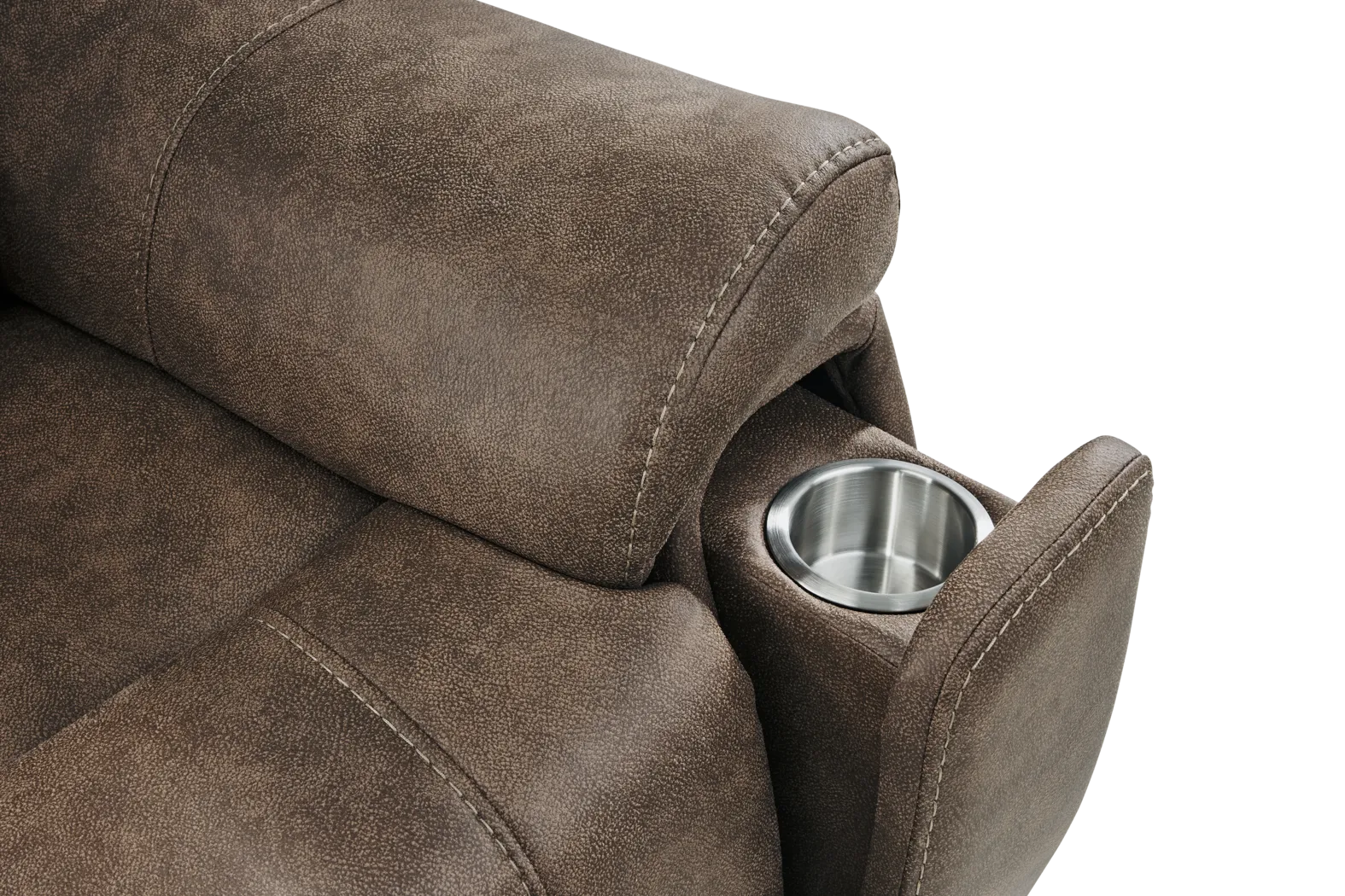 Morgan Hill Brown Triple Power Lift Recliner - Image 8