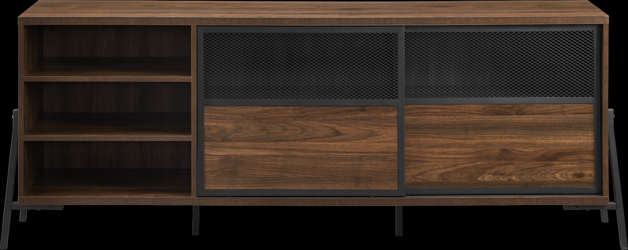 Morganton Walnut 70 in. Console - Thumbnail - Image 2