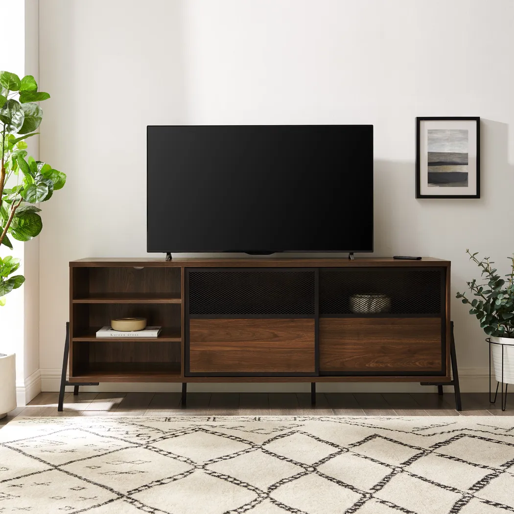 Morganton Walnut 70 in. Console - Image 6
