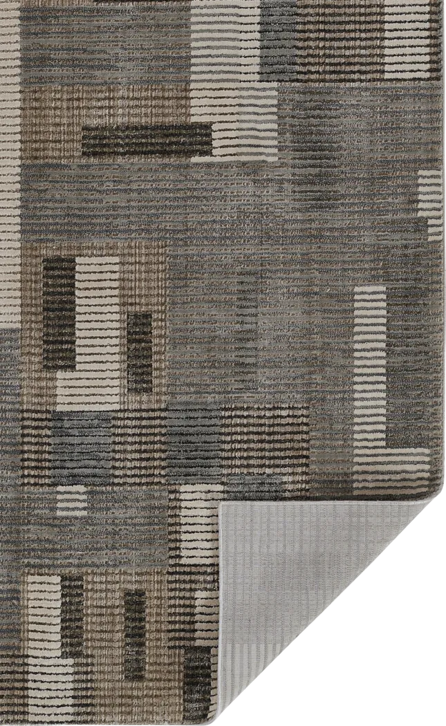Morgn Gray 3'11 x 5'7 Rug - Thumbnail - Image 4