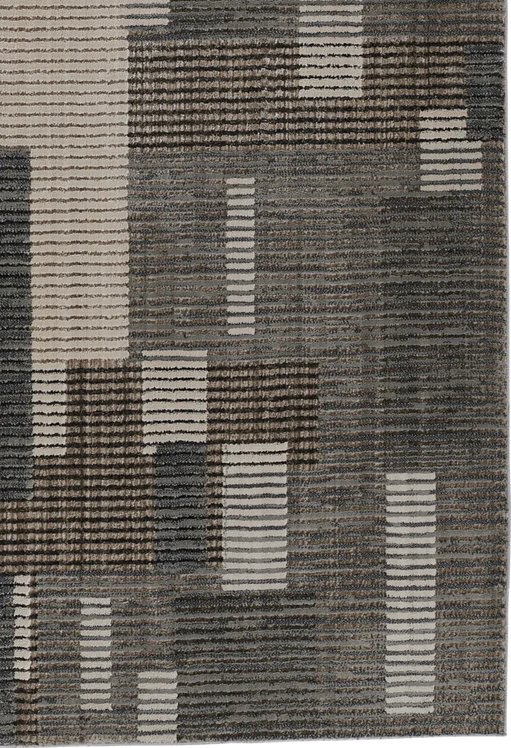 Morgn Gray 3'11 x 5'7 Rug - Thumbnail - Image 5