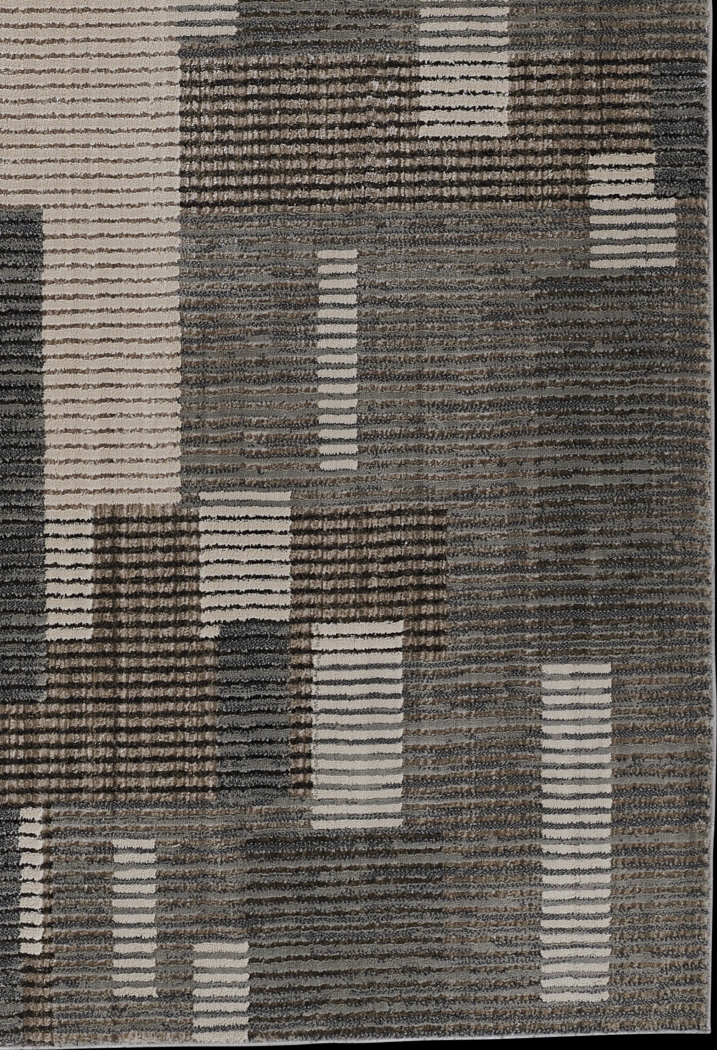 Morgn Gray 5'3 x 7'6 Rug - Thumbnail - Image 5