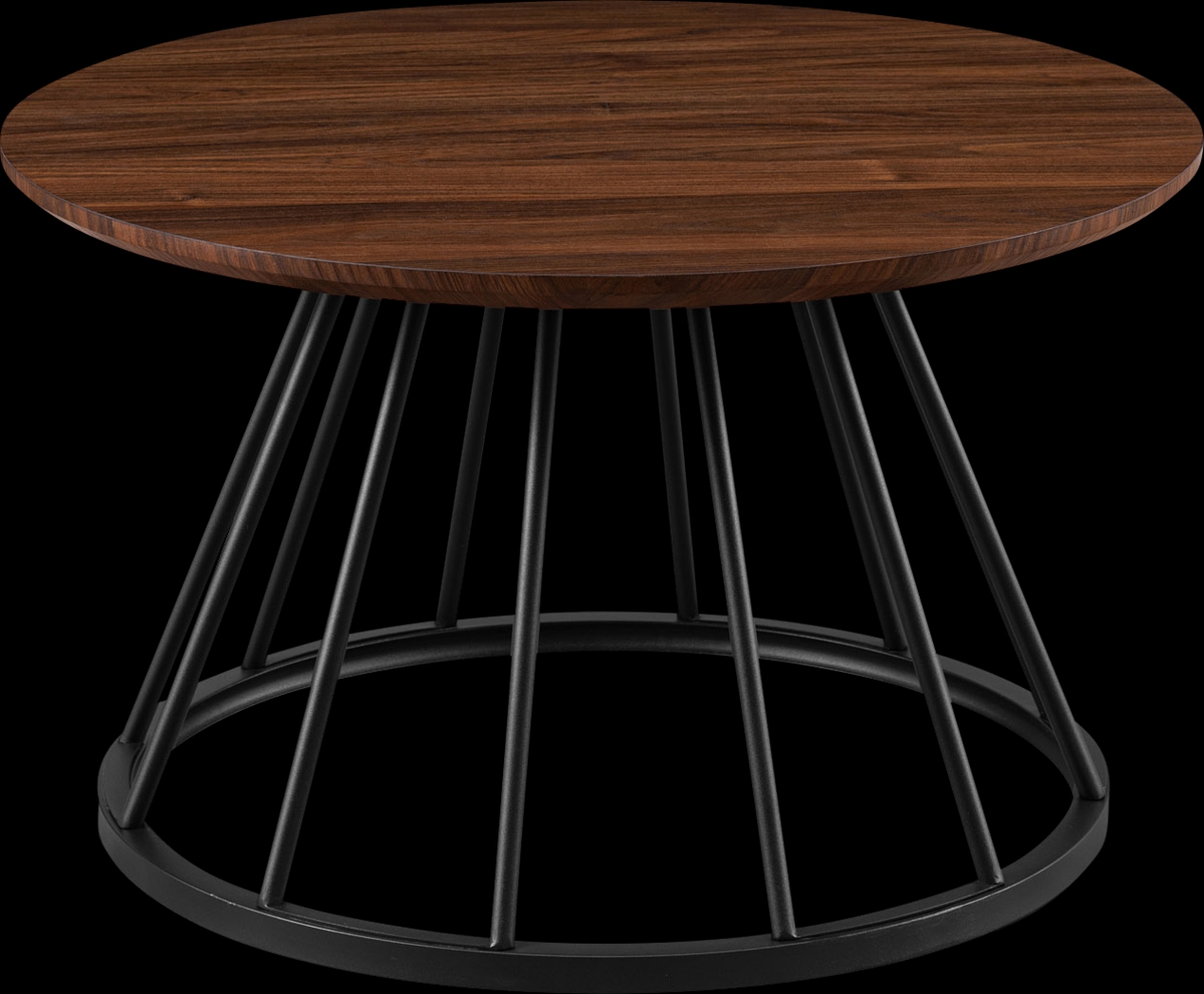Morgood Walnut Cocktail Table - Thumbnail - Image 1