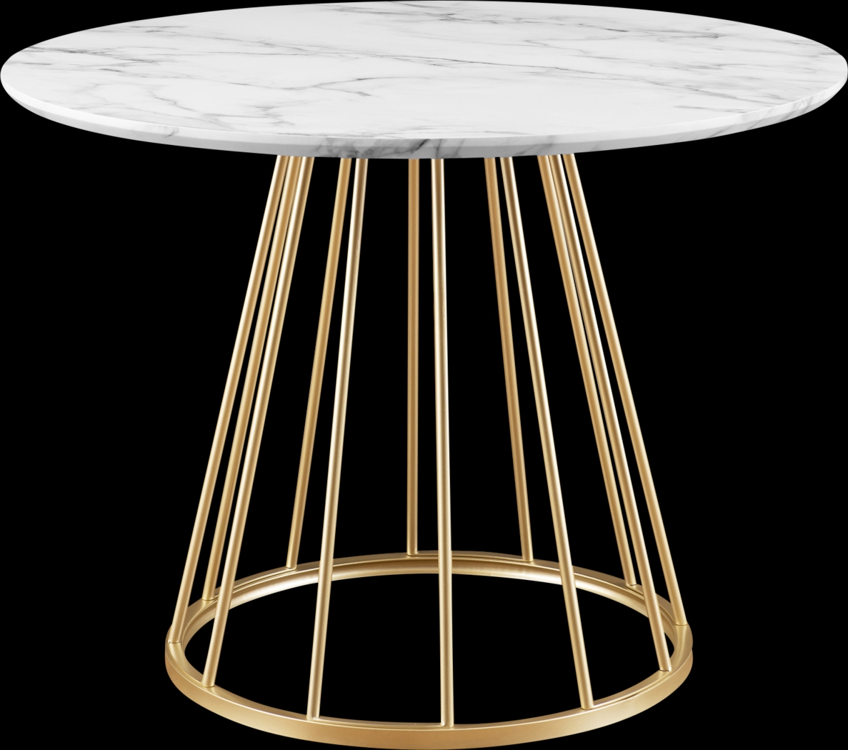 Morgood White Dining Table - Thumbnail - Image 1