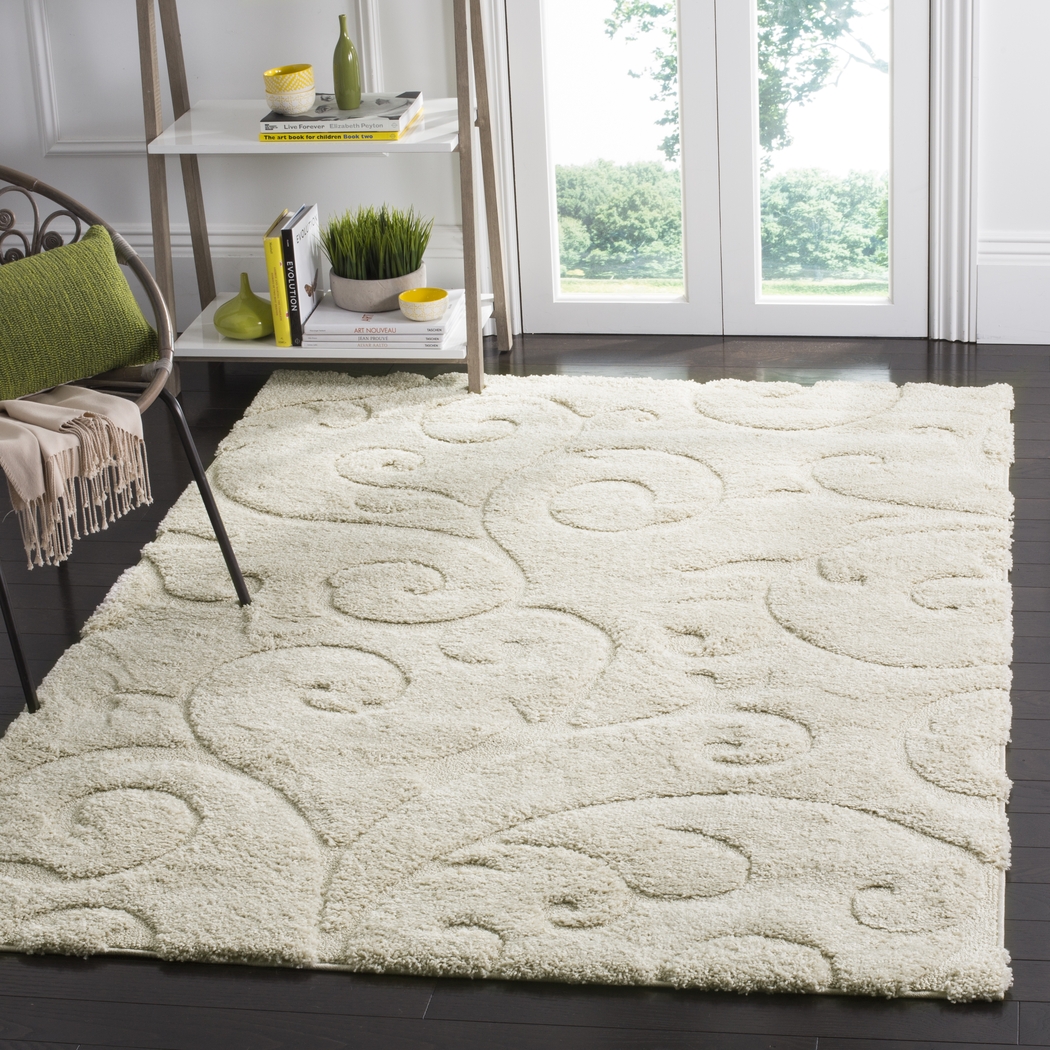 Morina Ivory 4' x 6' Rug - Thumbnail - Image 3
