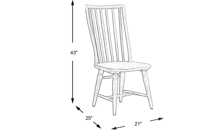Dimension Image. Please refer to the Dimension Tab on this page for dimension details.