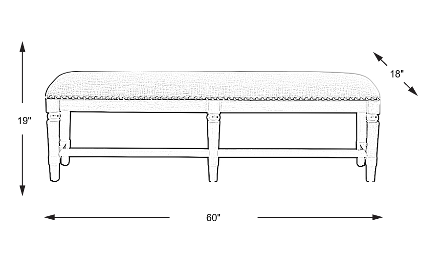 Dimension Image. Please refer to the Dimension Tab on this page for dimension details.