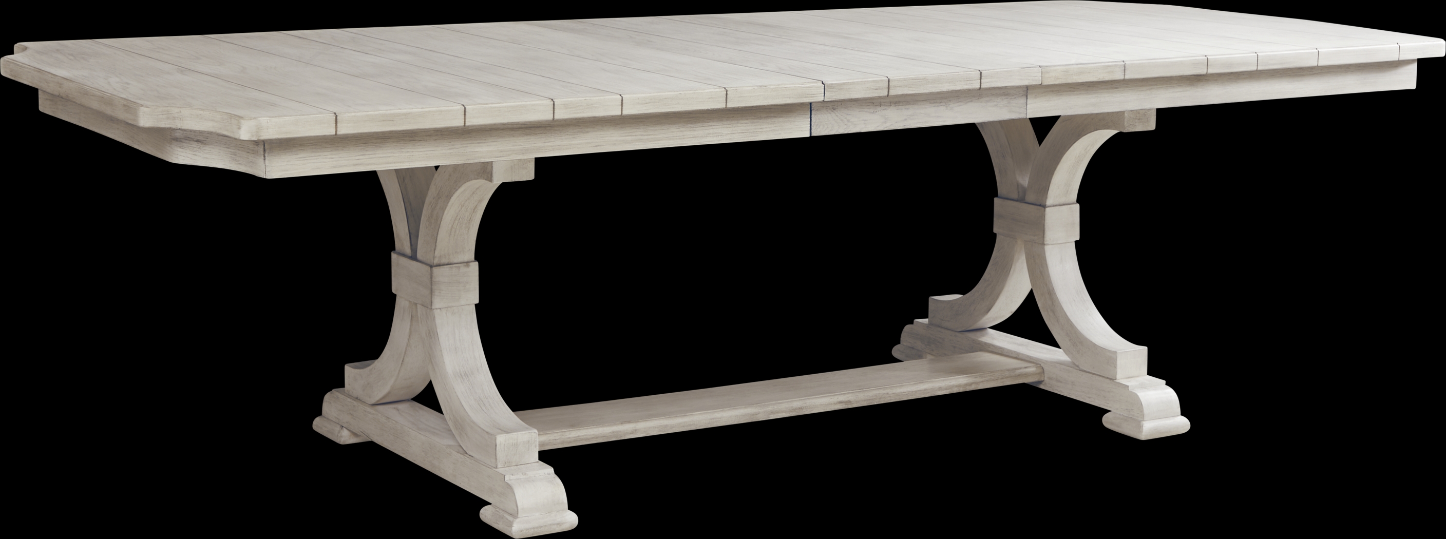 Morlan Road White Rectangle Dining Table - Thumbnail - Image 3