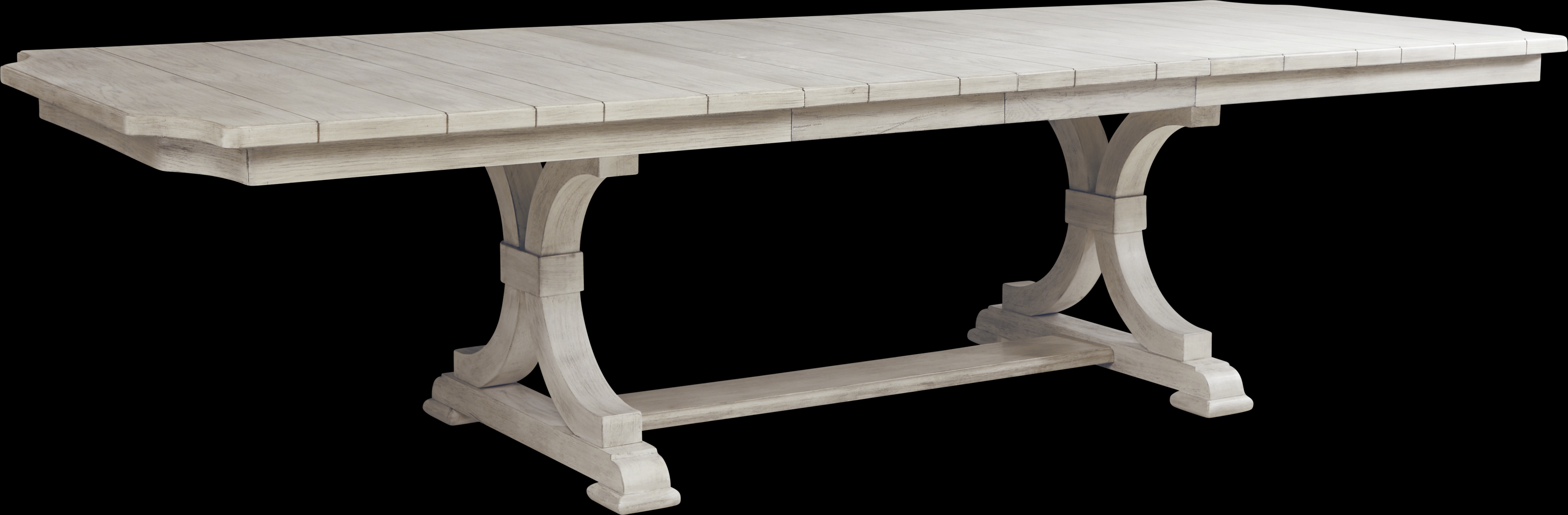 Morlan Road White Rectangle Dining Table - Thumbnail - Image 4