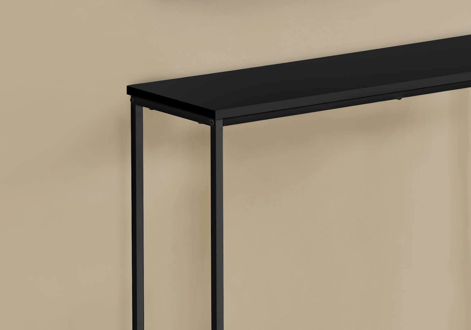Mornay Black Sofa Table - Thumbnail - Image 3