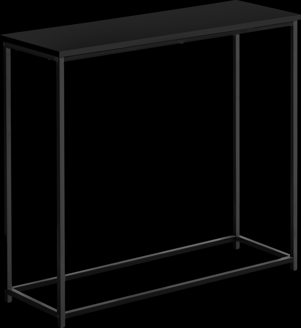 Mornay Black Sofa Table - Thumbnail - Image 1
