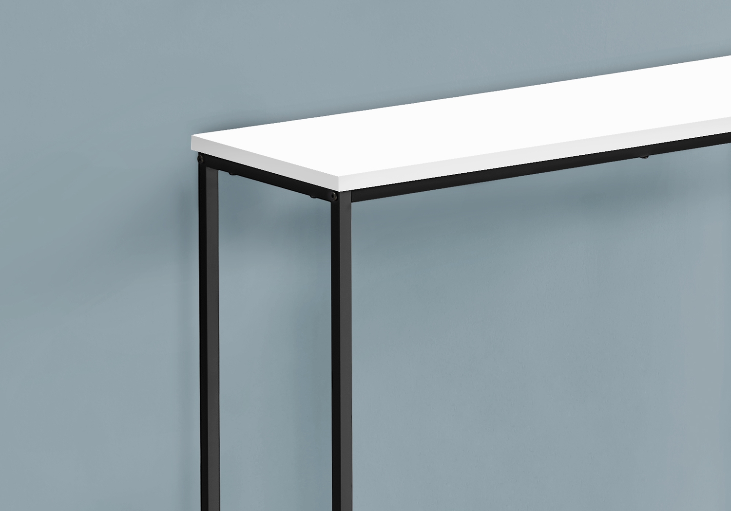 Mornay White Sofa Table - Thumbnail - Image 3