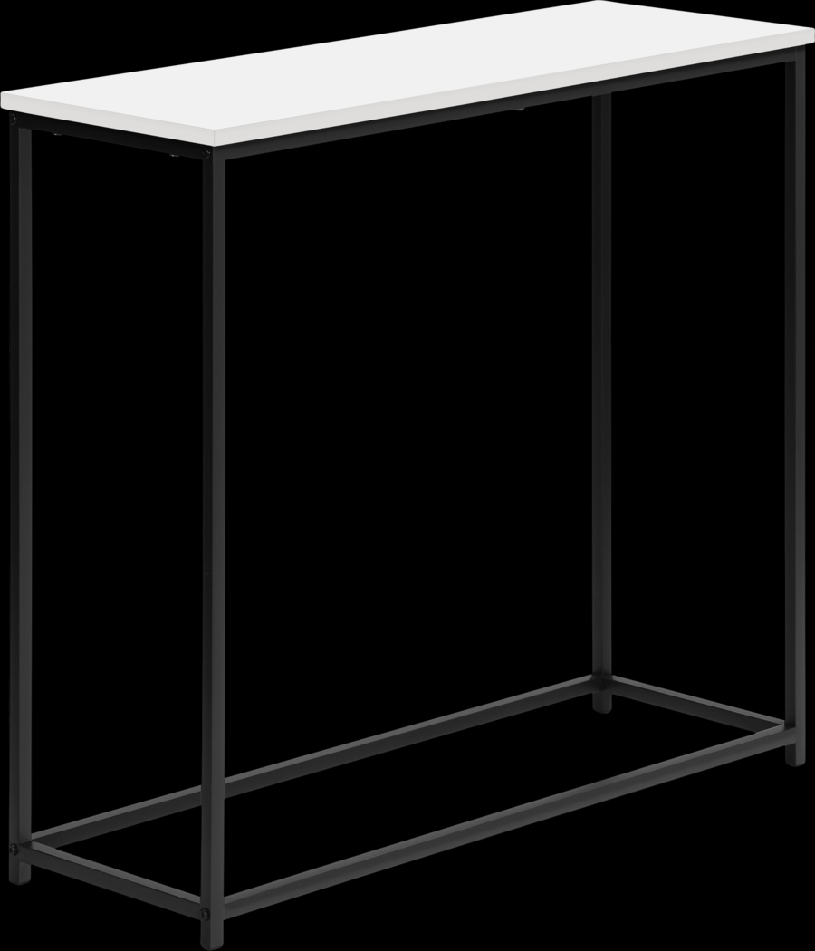 Mornay White Sofa Table - Thumbnail - Image 4