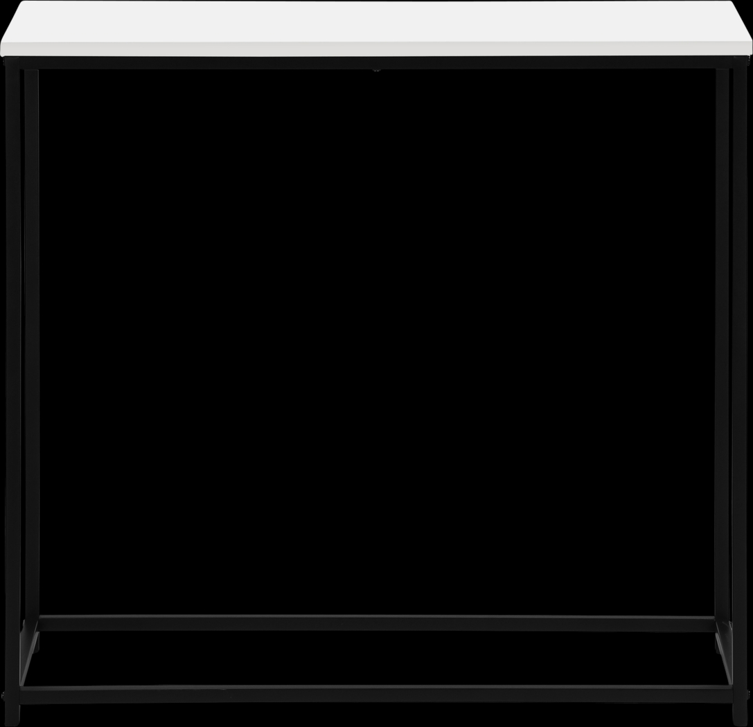 Mornay White Sofa Table - Thumbnail - Image 1