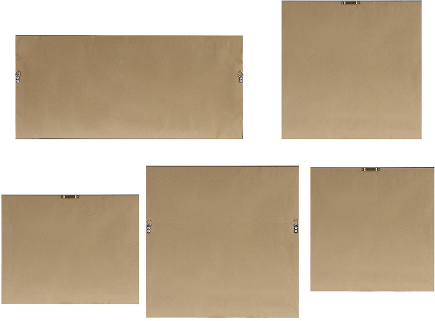 Morning Landscape Gray Artwork, Set of 5 - Thumbnail - Image 7