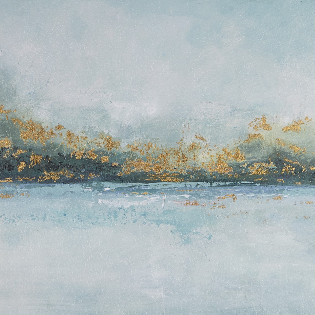 Morning Landscape Gray Artwork, Set of 5 - Thumbnail - Image 5