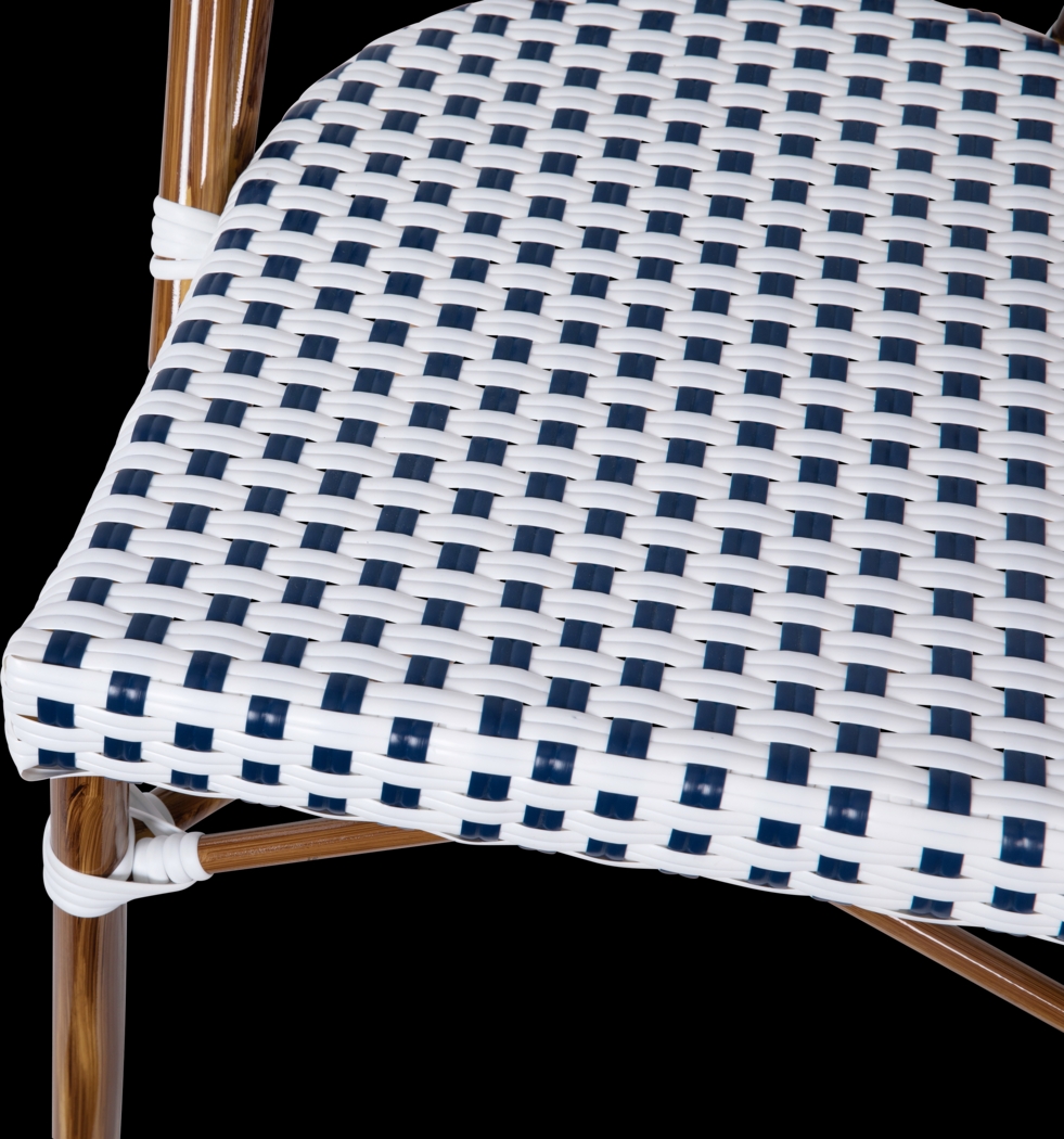 Morrie Navy Dining Chair - Thumbnail - Image 8