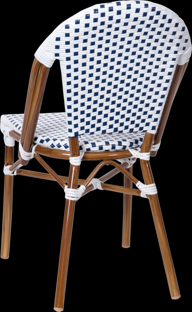 Morrie Navy Dining Chair - Thumbnail - Image 10