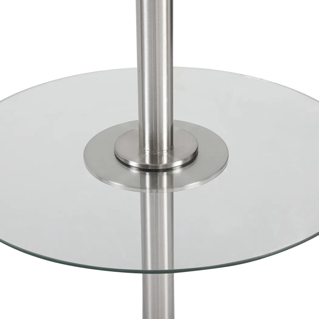 Morris Cay Nickel Floor Lamp - Thumbnail - Image 4