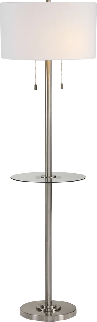 Morris Cay Nickel Floor Lamp - Thumbnail - Image 6