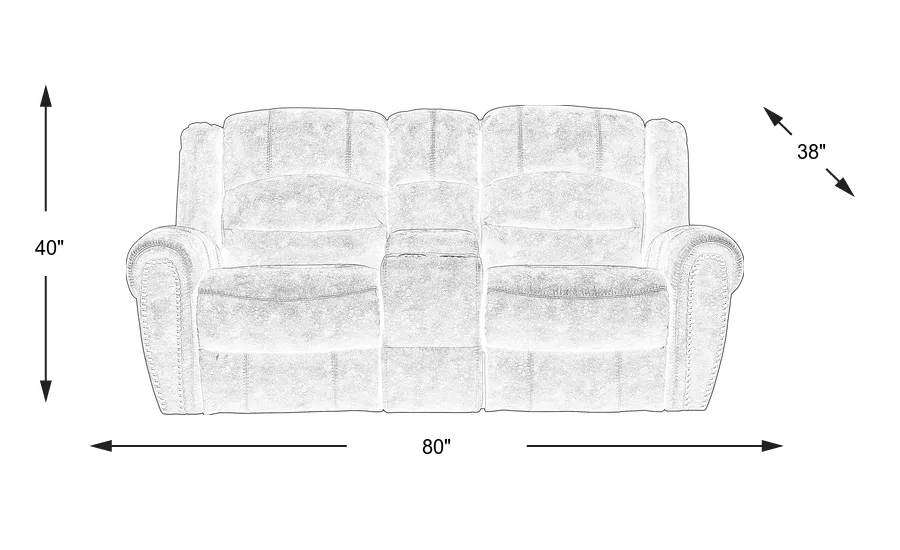 Dimension Image. Please refer to the Dimension Tab on this page for dimension details.