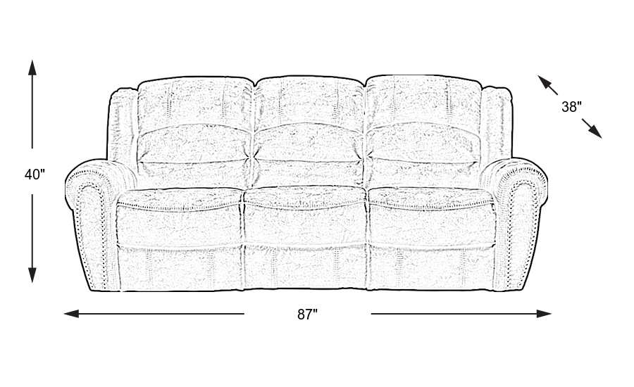 Dimension Image. Please refer to the Dimension Tab on this page for dimension details.