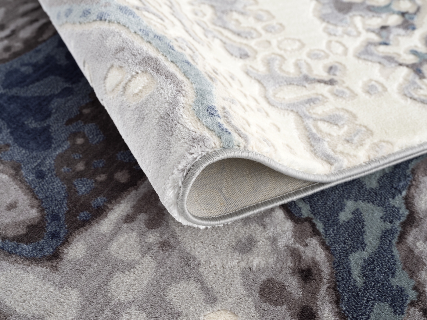 Morrowick Blue 5'3 x 7'6 Rug - Thumbnail - Image 3