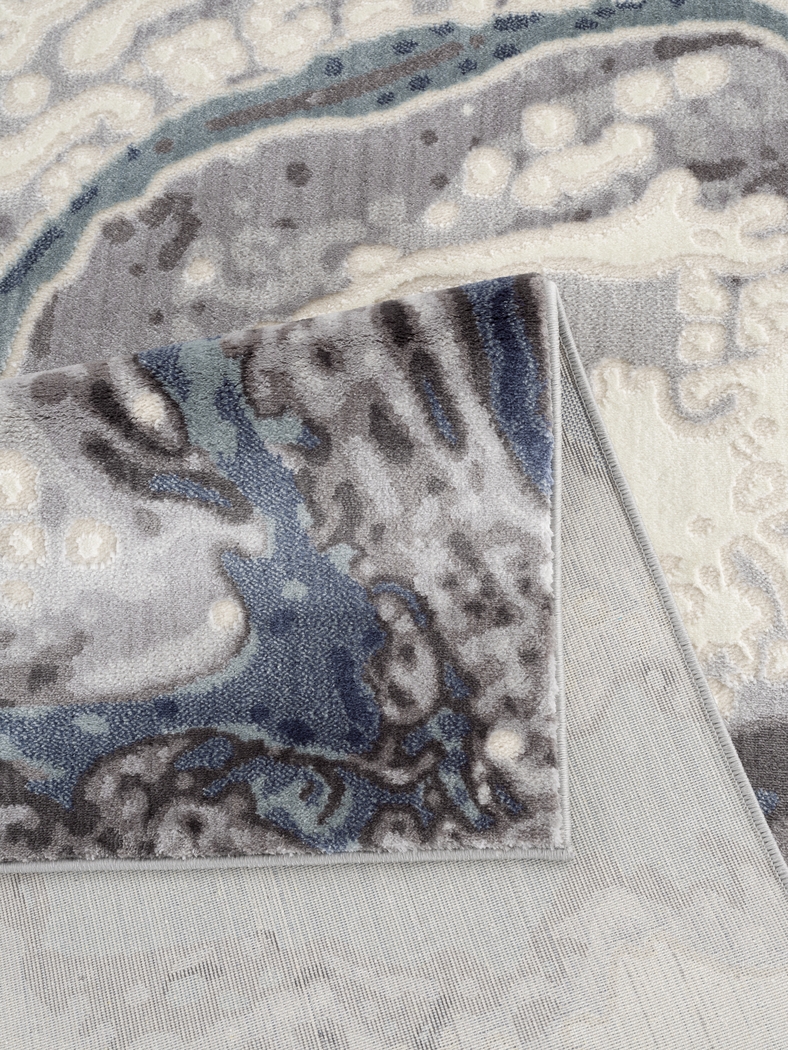 Morrowick Blue 5'3 x 7'6 Rug - Thumbnail - Image 4