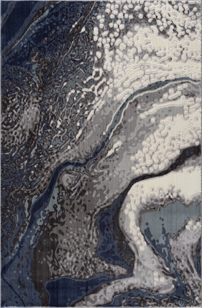 Morrowick Blue 5'3 x 7'6 Rug - Thumbnail - Image 1