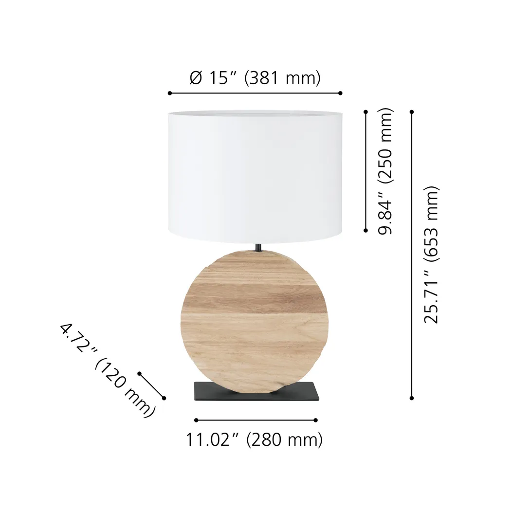 Morse Park Natural Lamp - Thumbnail - Image 3