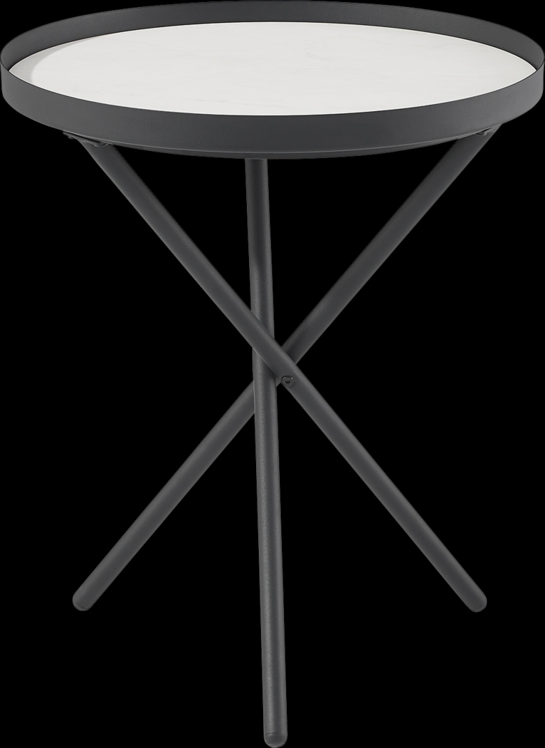 Mosewood Black End Table - Thumbnail - Image 1