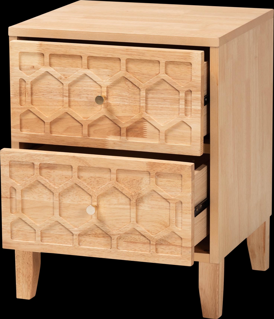 Mosholder Brown Nightstand - Thumbnail - Image 3