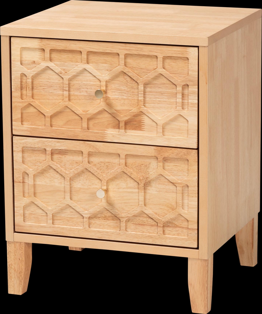 Mosholder Brown Nightstand - Thumbnail - Image 1