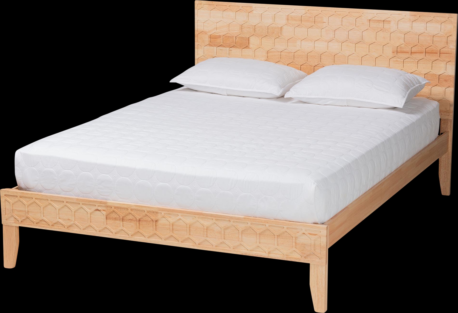 Mosholder Brown Queen Bed - Thumbnail - Image 1