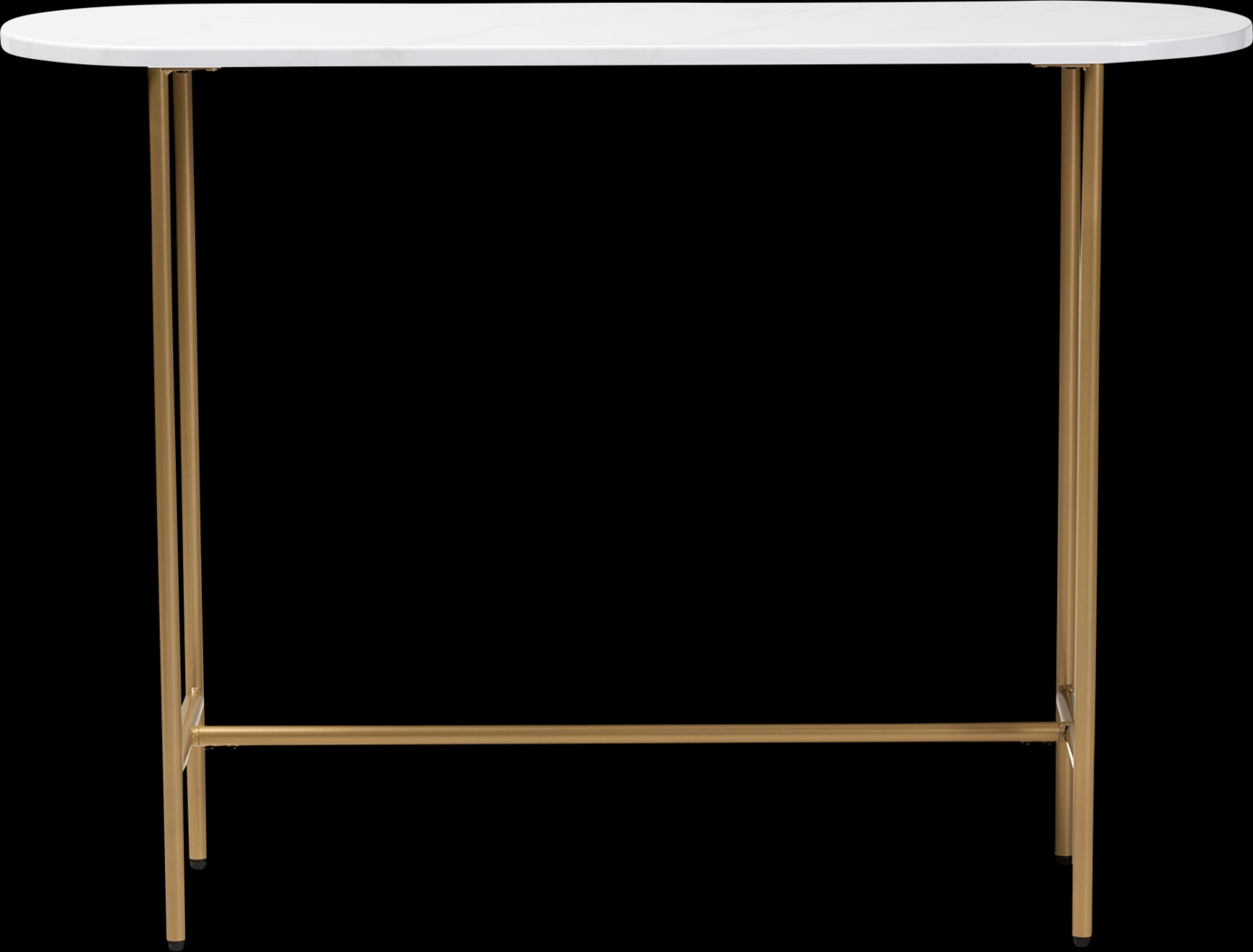 Mosier White Sofa Table - Thumbnail - Image 2