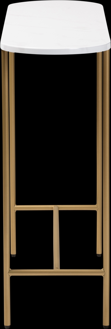 Mosier White Sofa Table - Thumbnail - Image 3