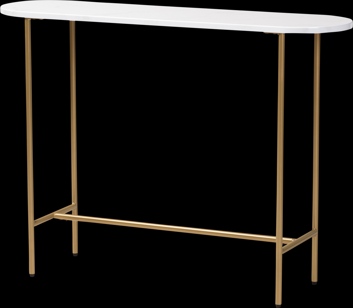 Mosier White Sofa Table - Thumbnail - Image 1