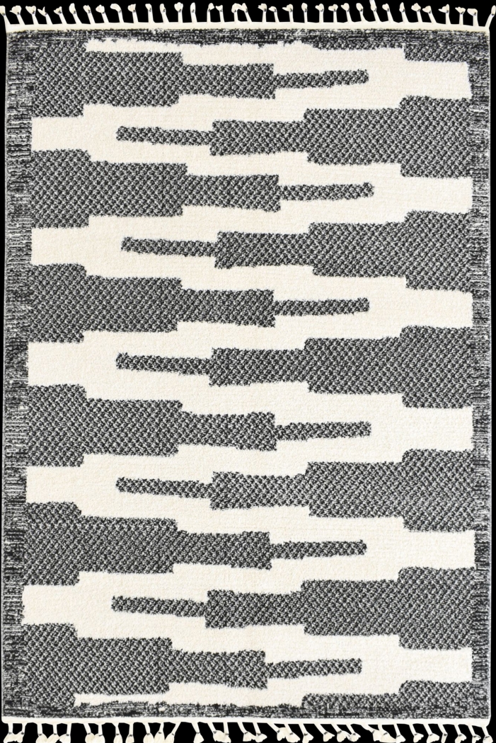 Moski Black 8'3 x 10' Rug - Thumbnail - Image 1