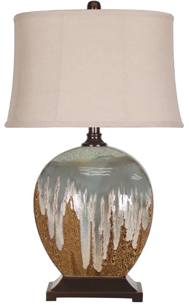 Mosquero Seafoam Lamp - Thumbnail - Image 1