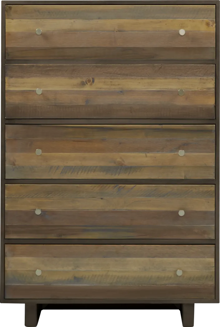 Moss Creek Brown 8 Pc Queen Sleigh Bedroom - Thumbnail - Image 5