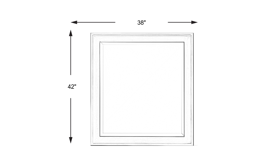 Dimension Image. Please refer to the Dimension Tab on this page for dimension details.