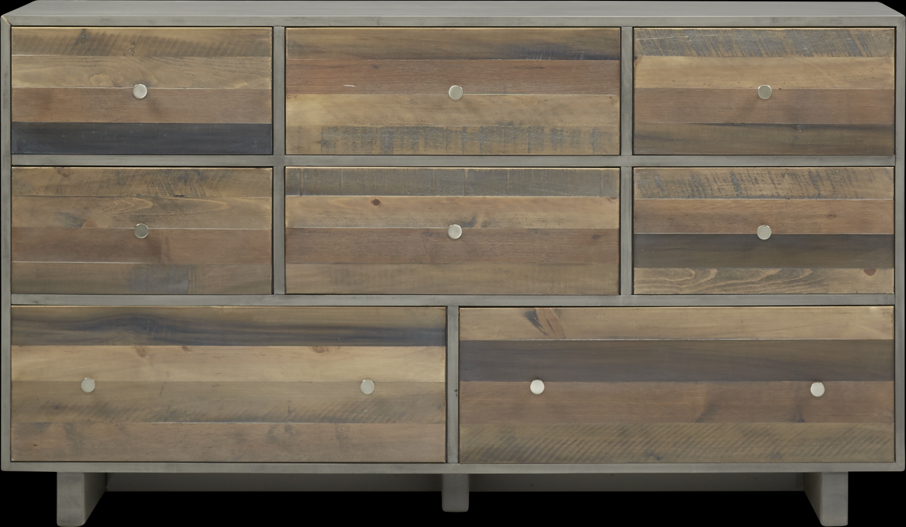 Moss Creek Gray 5 Pc King Sleigh Bedroom - Thumbnail - Image 3