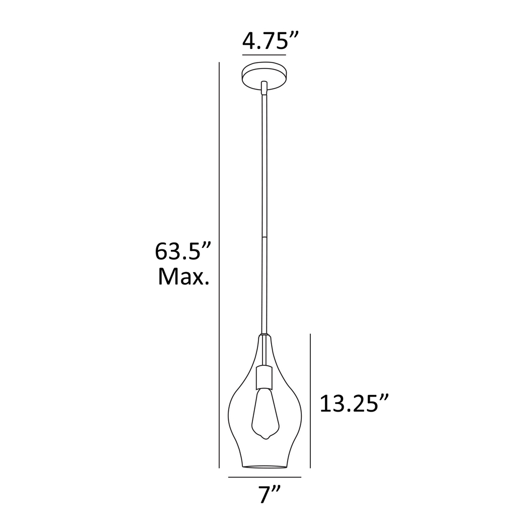 Mossera Cove Black Pendant - Thumbnail - Image 4