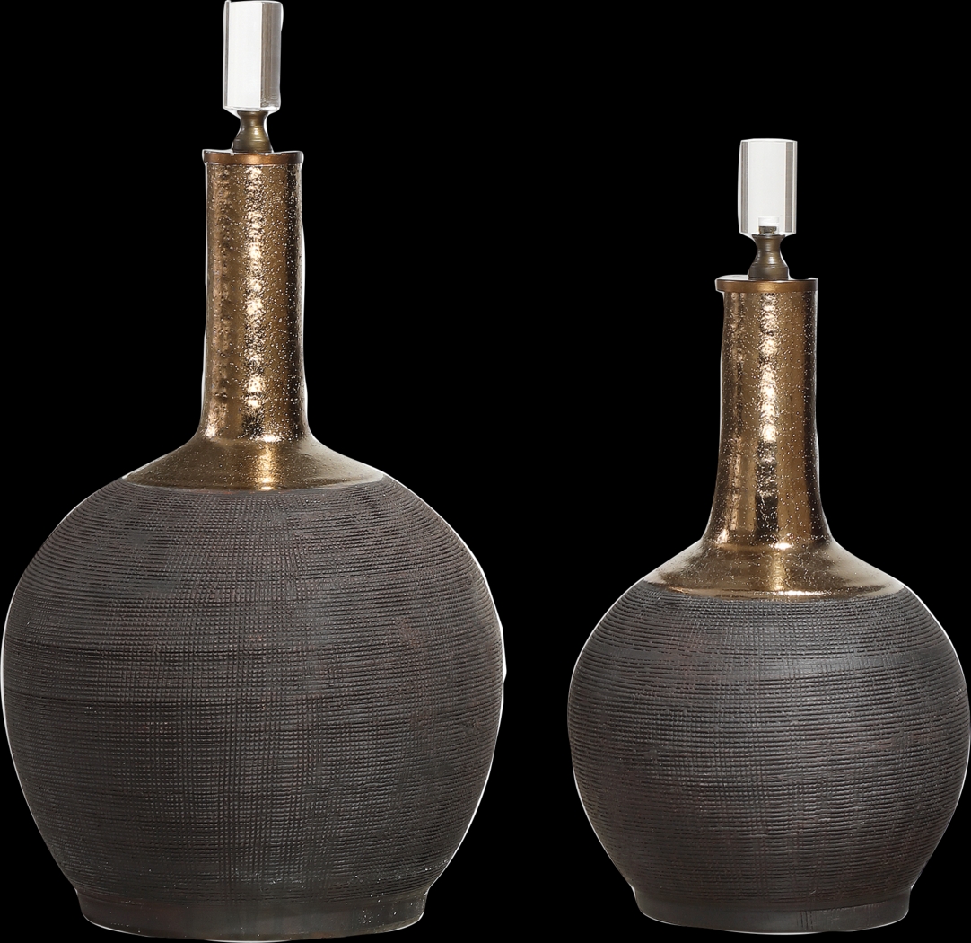 Mossleigh Black Bottle, Set of 2 - Thumbnail - Image 1