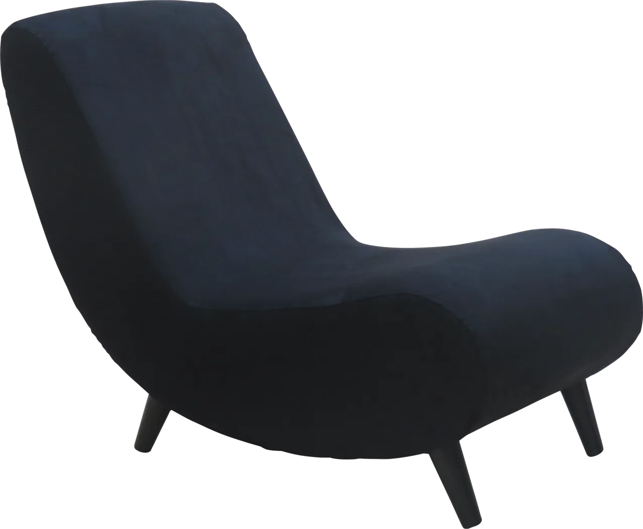 Mostly Mod Ebony Lounge Chair - Thumbnail - Image 1