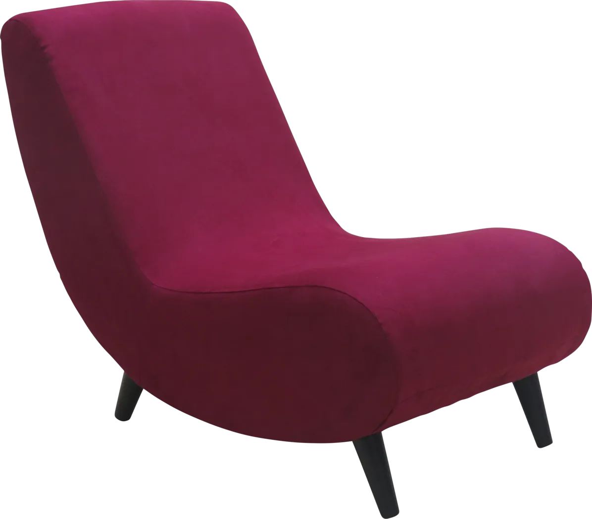 Mostly Mod Lipstick Lounge Chair - Thumbnail - Image 1