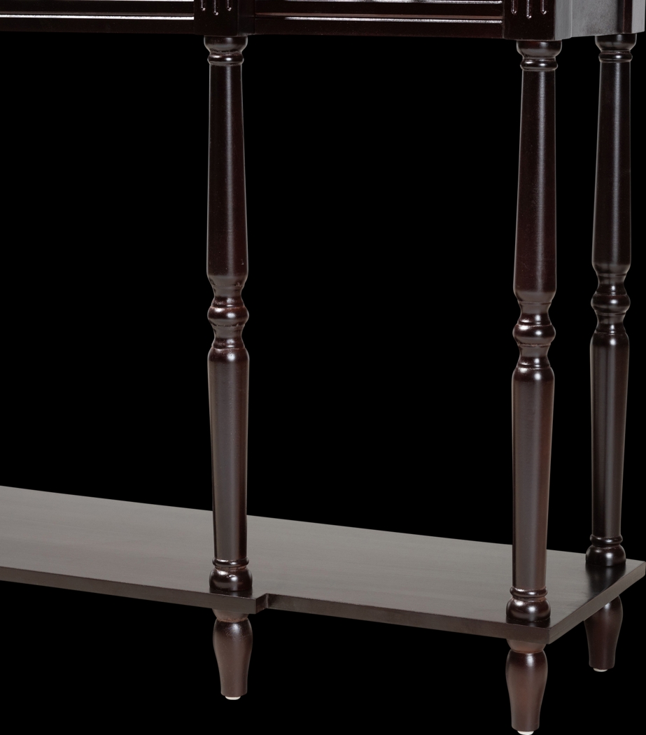 Motlow Dark Brown Sofa Table - Thumbnail - Image 6