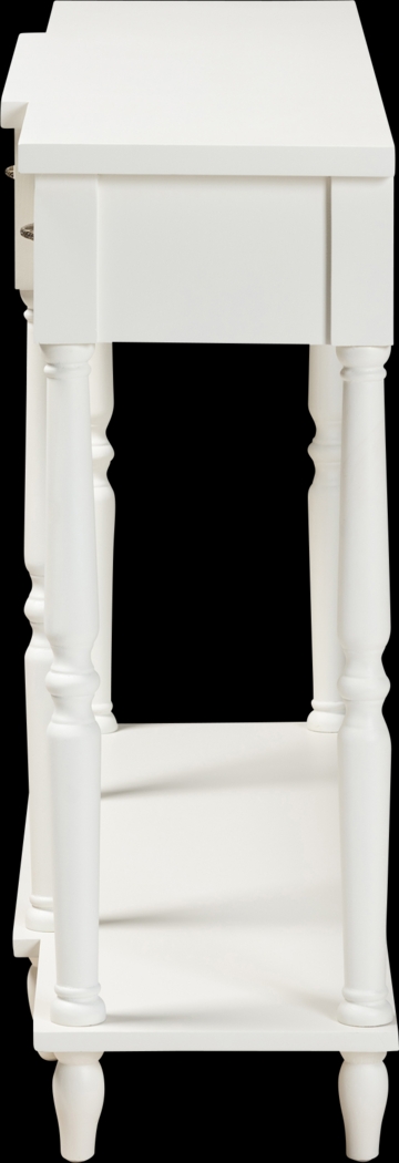 Motlow White Sofa Table - Thumbnail - Image 4